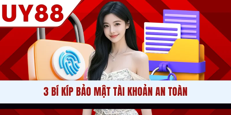 3 bí kíp bảo mật tài khoản an toàn