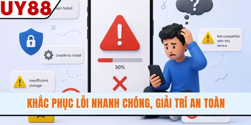 Khắc phục lỗi nhanh chóng, giải trí an toàn