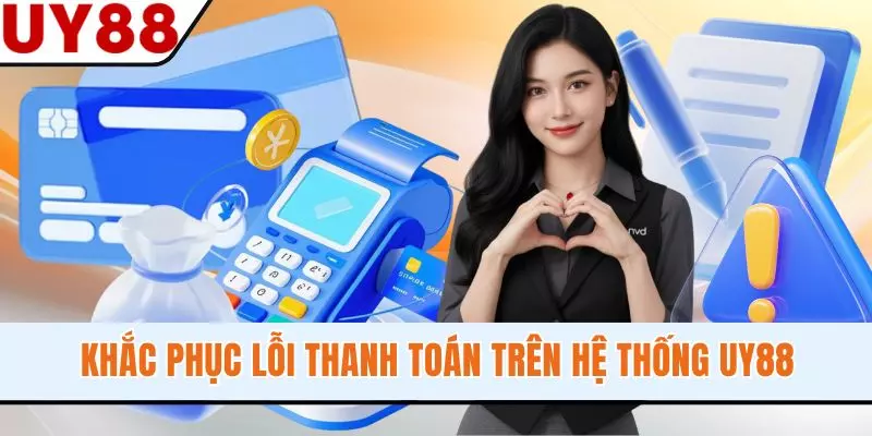 Khắc phục lỗi thanh toán trên hệ thống UY88