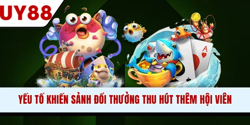 Yếu tố khiến sảnh đổi thưởng thu hút thêm hội viên